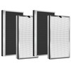 4 Pack 112 V2.0 Air Purifier Filters - 3-in-1 HEPA & Carbon Replacement gallery
