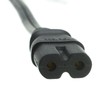 6ft Notebook/Laptop Power Cord, NEMA 1-15P to C7, Non-Polarized 10W1-13206 gallery