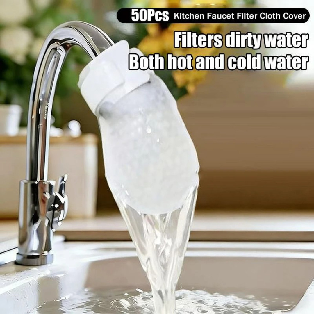 50PCS Cotton Filter Bag For Faucet, DIY Faucet Filter Cotton Bags Water Filters gallery
