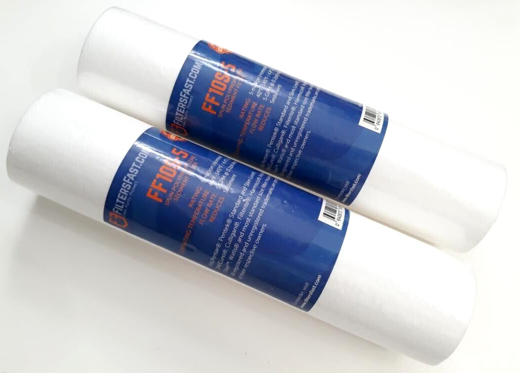 X2 FiltersFast FF10S-5 compatible Filter fits Pentair Pentek Standard and slim gallery