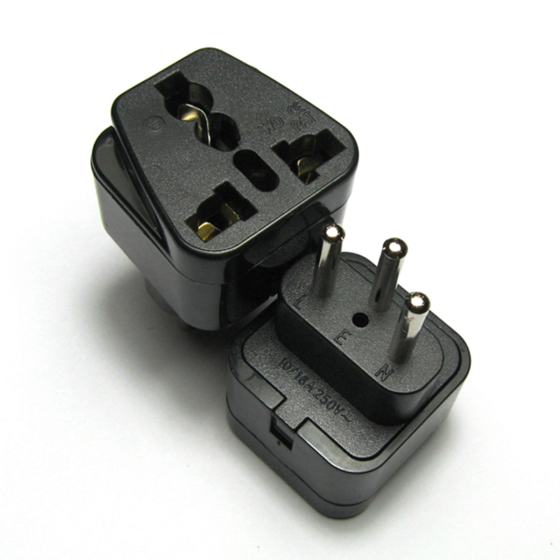 3PK Switzerland Travel Adapter Plug Type J Swiss Electrical Outlet 3 Prong gallery