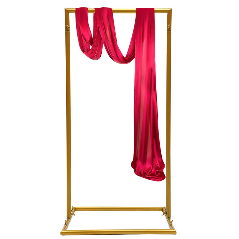 1m Metal Wedding Arch Stand Backdrop Flower Frame Garden Party Ballon Prop Decor gallery
