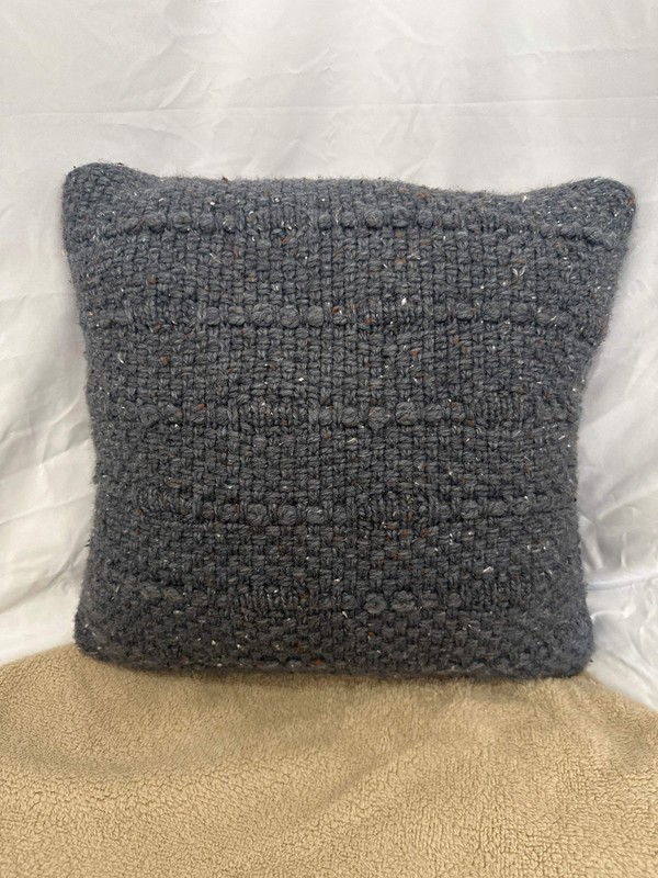 Threshold™ Square Marled Knit Pillow gallery