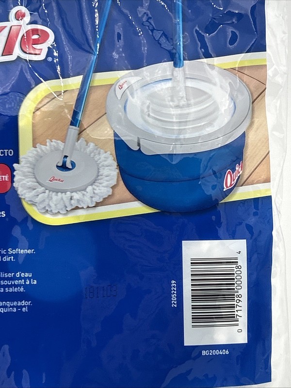 Quickie Water Compact Spin Mop Refill Floor Cleaning System Microfiber Clean gallery