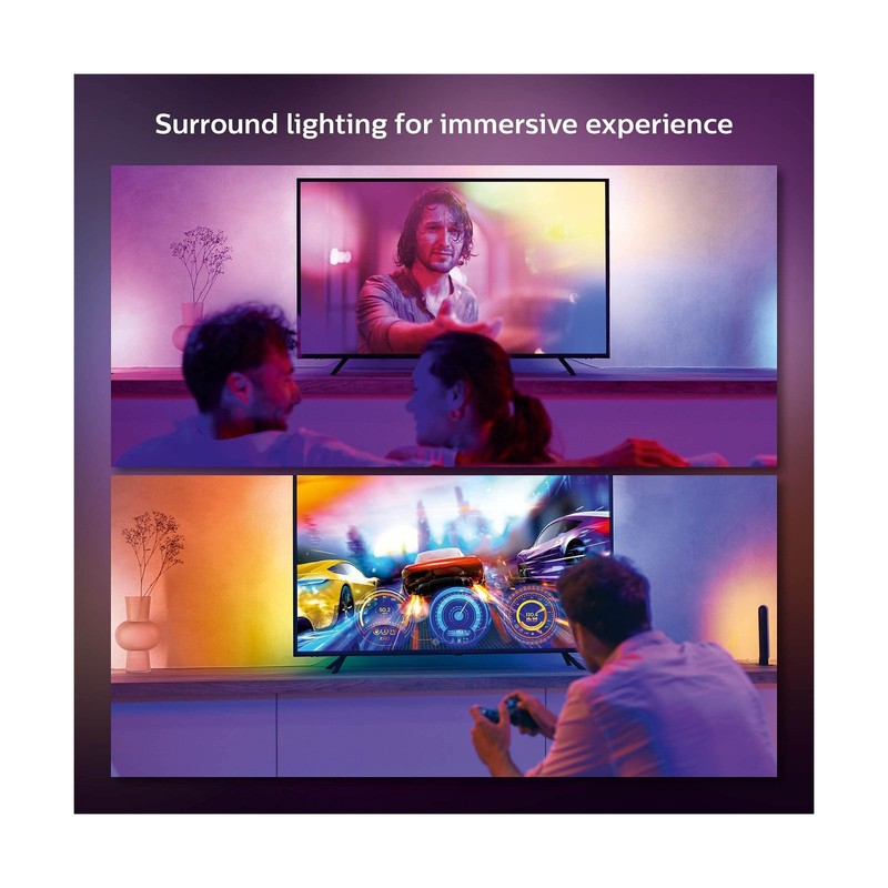 Philips Hue Play Gradient 55" Smart TV Light Strip - Flowing Multic... Fast Ship gallery