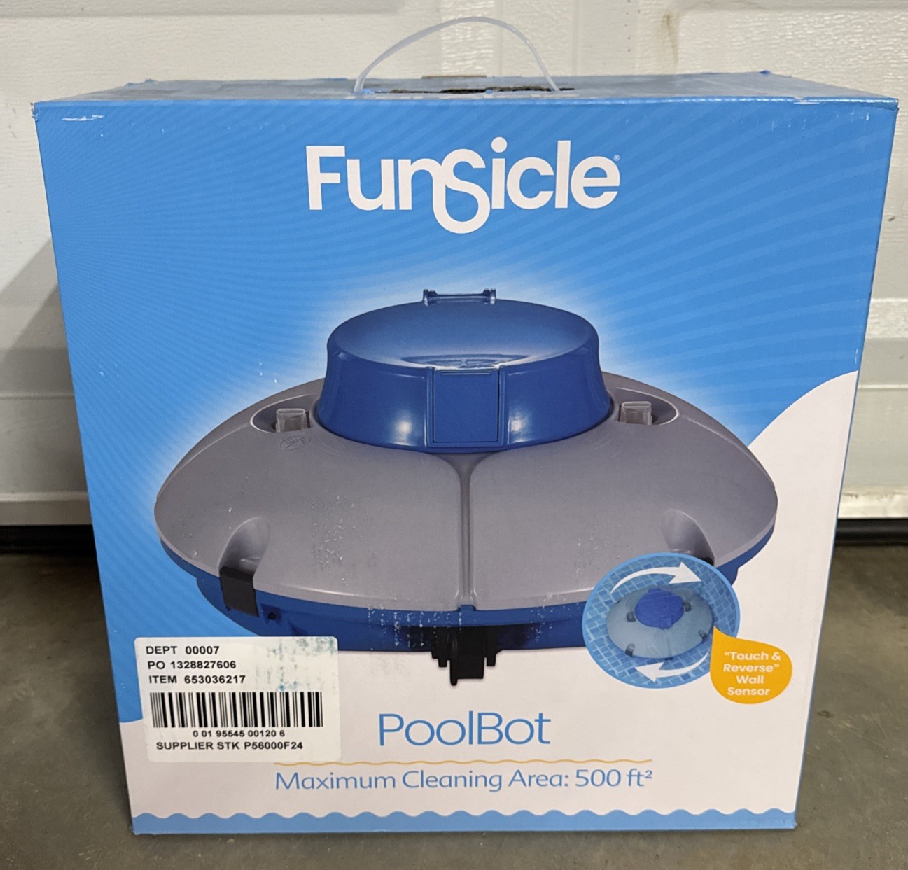Funsicle P56000F24 PoolBot Robotic Pool Cleaner - Factory Sealed gallery