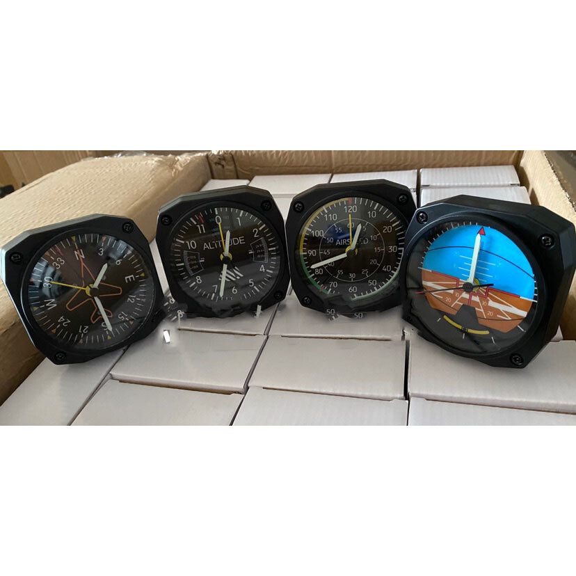 Aviation Alarm Clock Cessna/Diamond Cockpit Simulator Aircraft Instrument Clock gallery