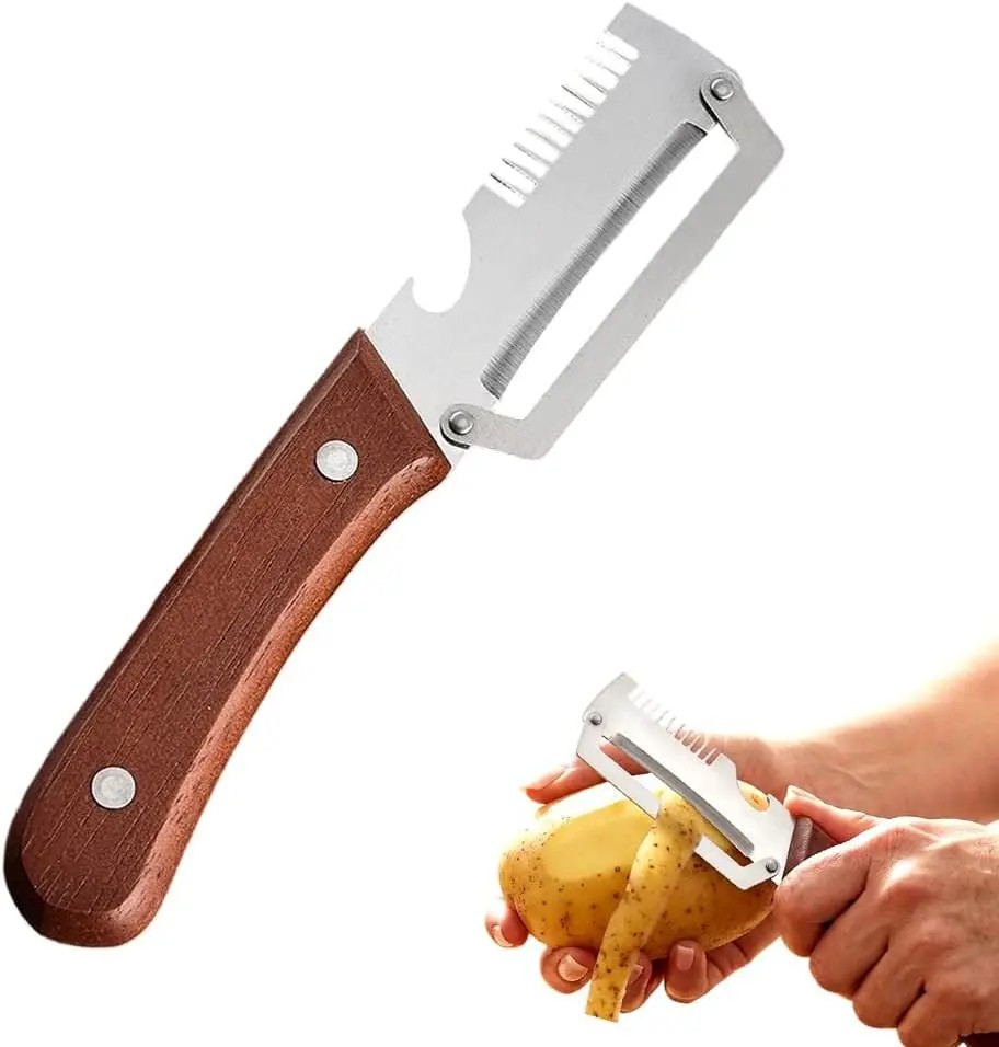 NEW 3 in 1 Multi-Functional Vegetable Peeler for Kitchen Stainless Steel Peeler gallery