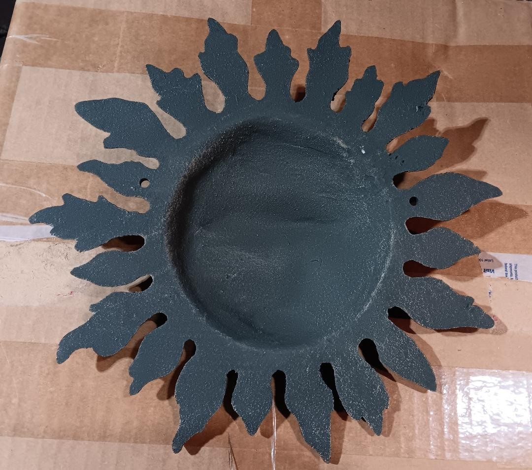 Sun Man Cast Iron 10 Inch Wall Heavy Wall Decor gallery