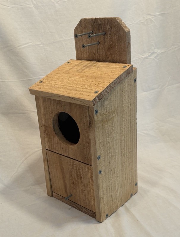 LOT - Solid Cedar Squirrel, Owl & Bat House - Outdoor Wildlife Conservation Set gallery