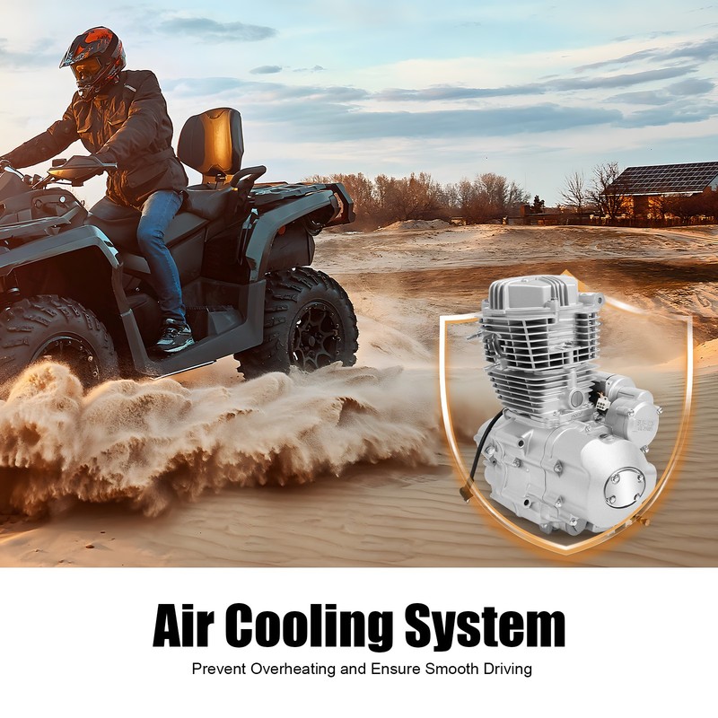 4 Stroke Single Cylinder Engine, Engine Motor, For 200cc 250cc ATV Models... gallery