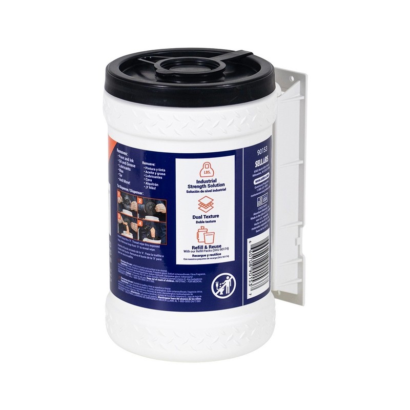 Clean Task Multi Surface Cleaning Wipes Heavy Duty Wet Towel w/ Dispenser 1 ea gallery