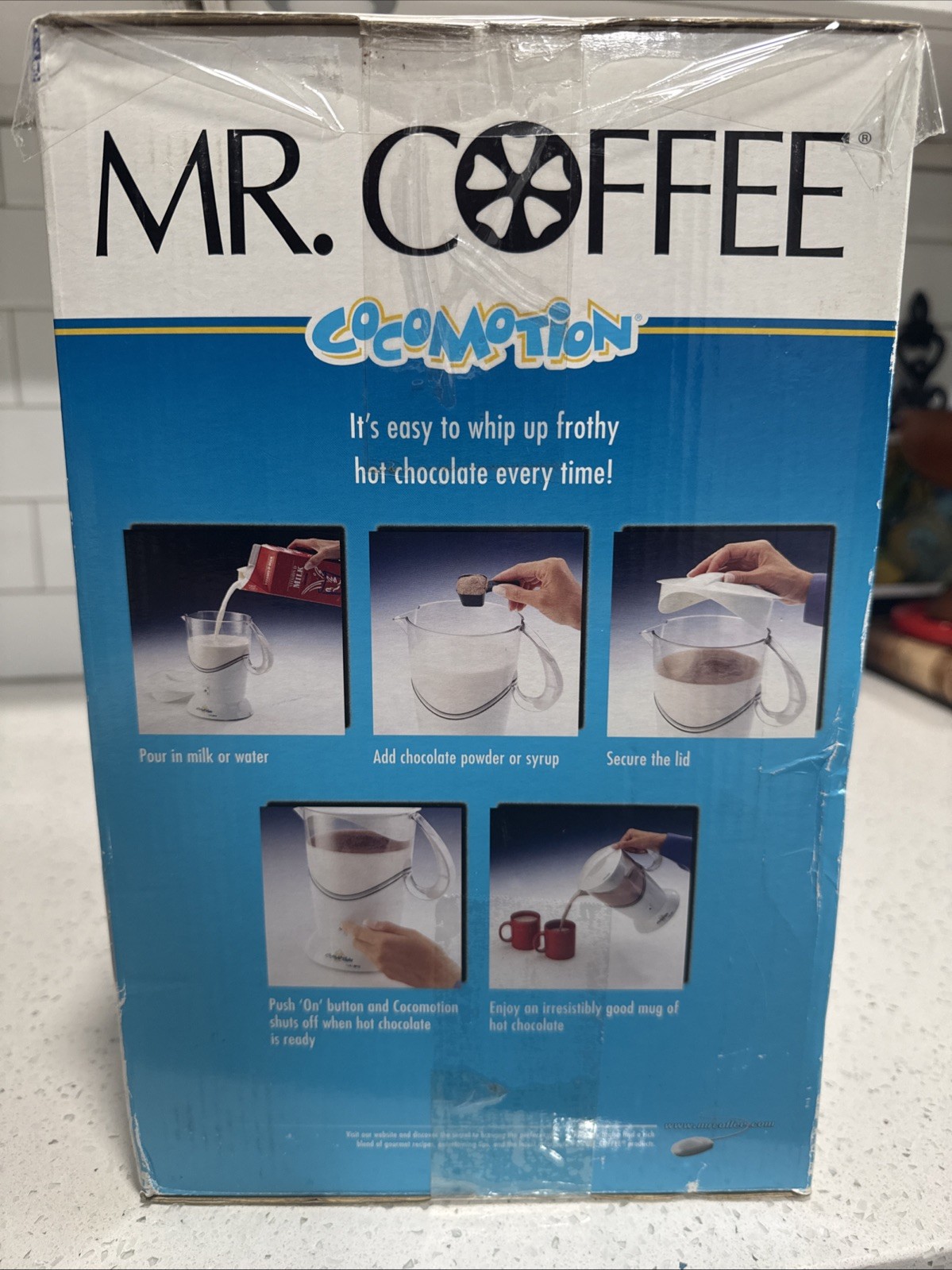 Mr. Coffee Cocomotion HC4 -automatic Hot Chocolate Maker- 4 Cup NEW IN BOX gallery