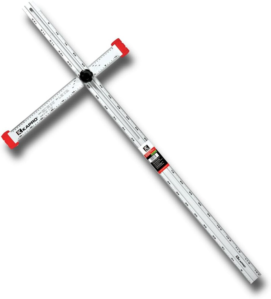 - 317 Adjustable Drywall T-Square Tool - Aluminum - for Layout and Marking - Fea