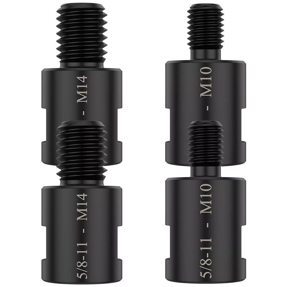 4X Steel Converter Adapter 5/8inch-11 Female to M10 M14 Male for Angle Grinder gallery