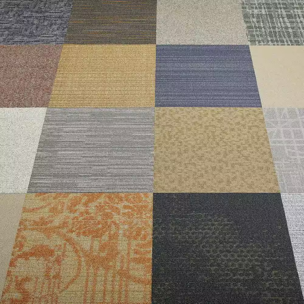 Versatile - Assorted - Multi-Colored Commercial/Residential 24 X 24 In. Peel and gallery
