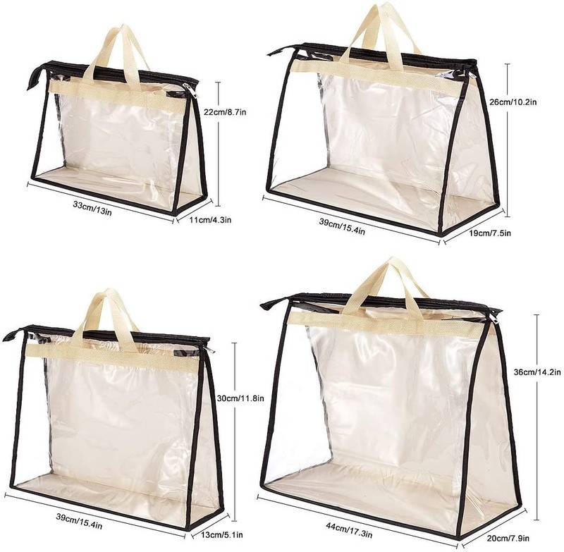 Breathable Handbag Dust Cover Storage Bag Dustproof Moisture Proof S/M/L/XL New gallery
