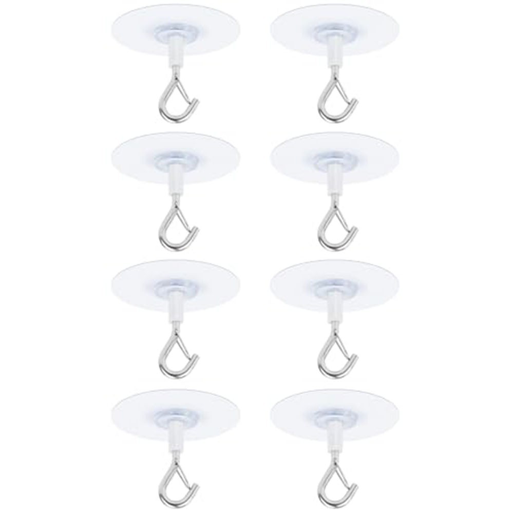 Indoor For Hanging Ceiling Hooks with Glue No Drilling for Plants and Curtains gallery