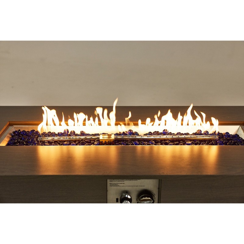 54" Rectangular Propane Fire Pit Table 50K BTU Low-Profile Modern Patio Heater gallery