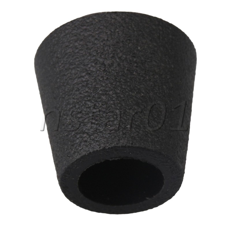 1cm Arc Shape Synthetic Rubber Table Chair Feet Defendor Pads Set of 20 Black gallery