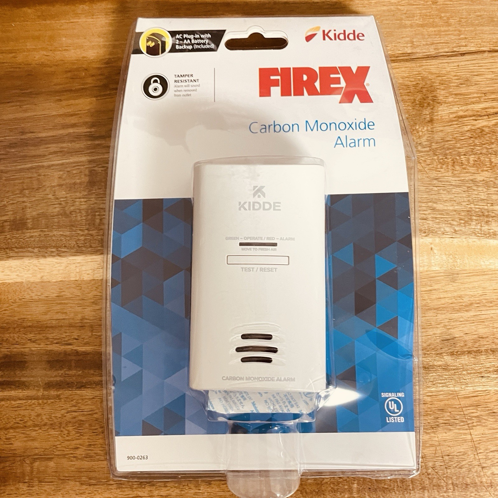 Kidde Firex Plug-In Carbon Monoxide Detector, AA Battery Backup gallery
