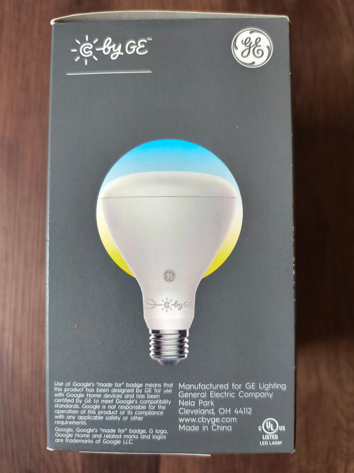 Tunable White Smart LED Bulb Dimmable Indoor Floodlight Bulbs C by GE BR30 gallery