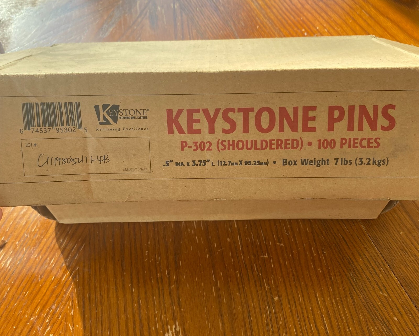 Keystone P-302 pins 100 pieces gallery