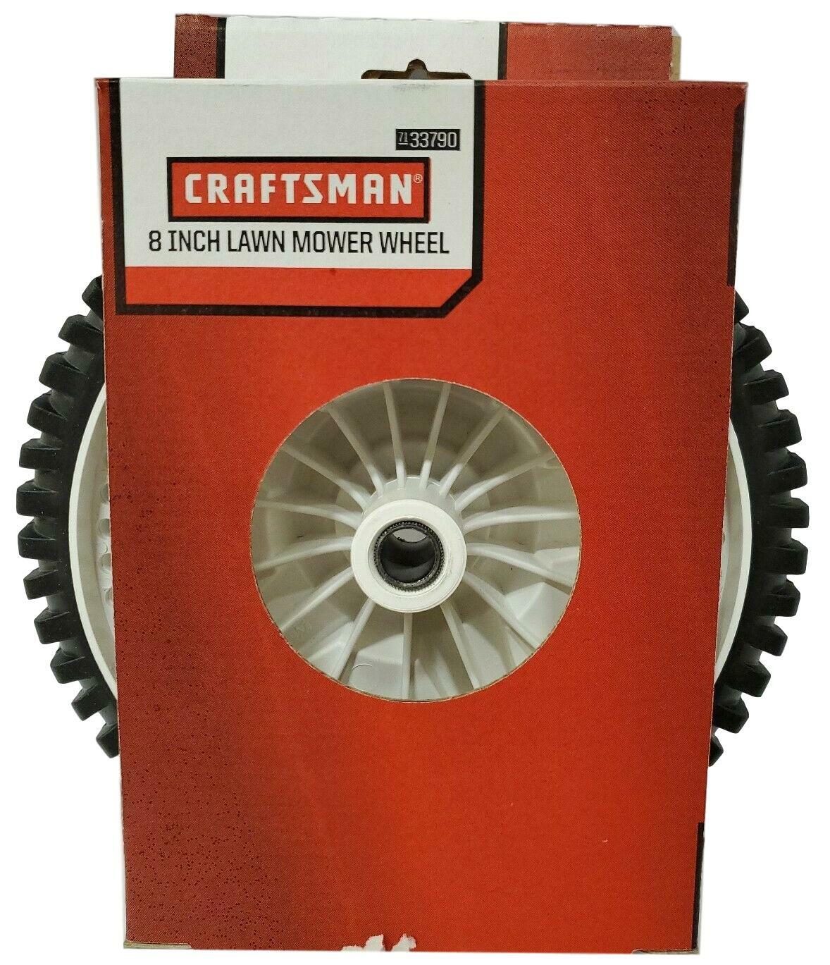 (2) OEM Craftsman Self Propelled Push Mower Wheels 151156 8" X 2" 71 33790 gallery