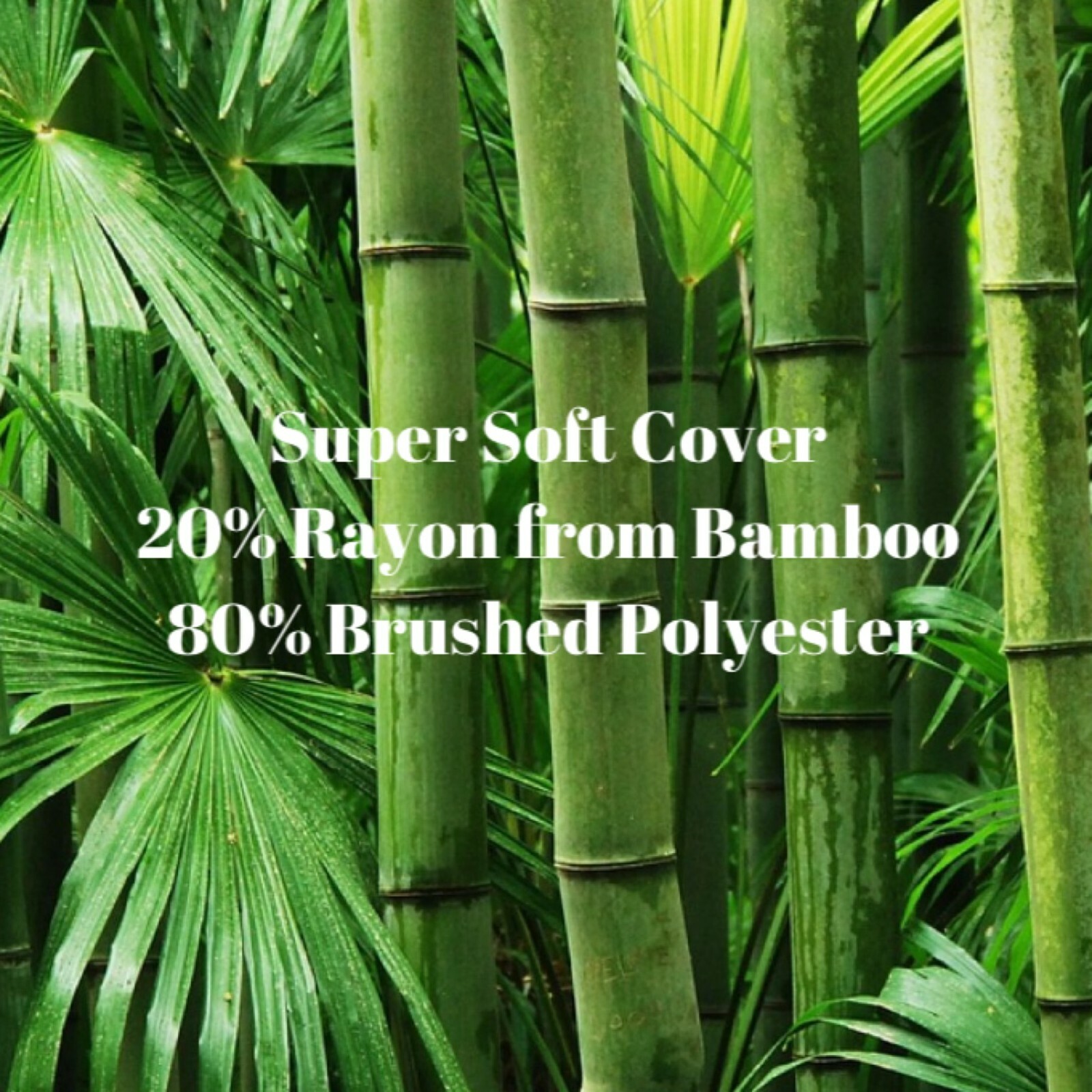 Ultra Soft Premium Reversible Bamboo Comforter, Warm, Many Colors, Queen King gallery