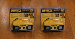 2 PACK ORIGINAL DeWALT DCB210-2 20V MAX XR 10.0 AH Lithium-Ion Battery New !