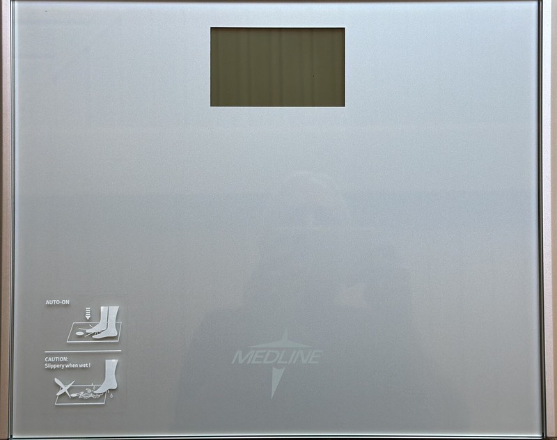 Medline Digital Floor Scale- 440 Lb Capacity -MDR440FD gallery