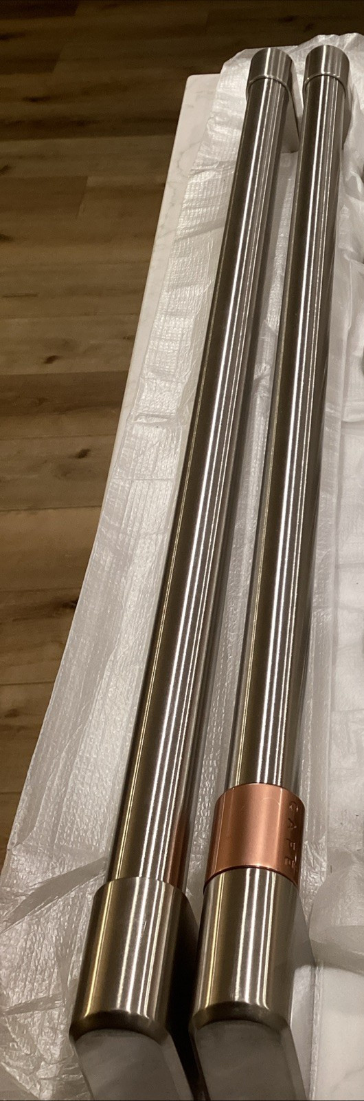 GE Café Handles ONLY -Brushed Stainless Steel CXFCGHKPMSS gallery