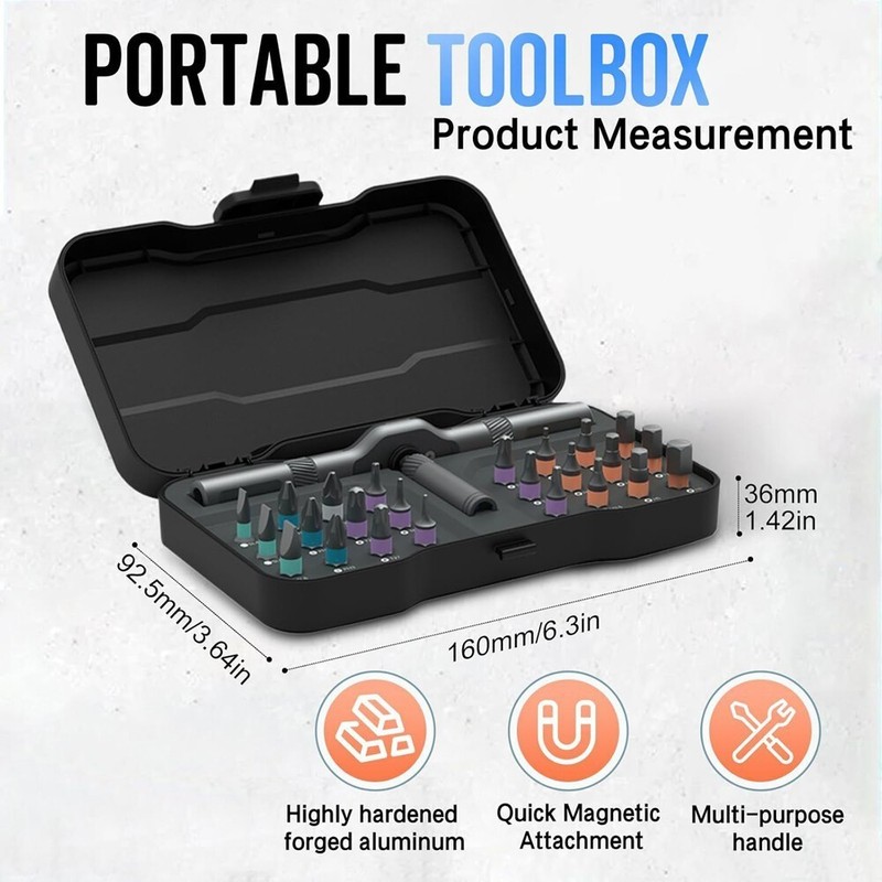 Precision Screwdriver Set 32 in 1 Mini Magnetic Screwdriver Set Maintenance Tool gallery