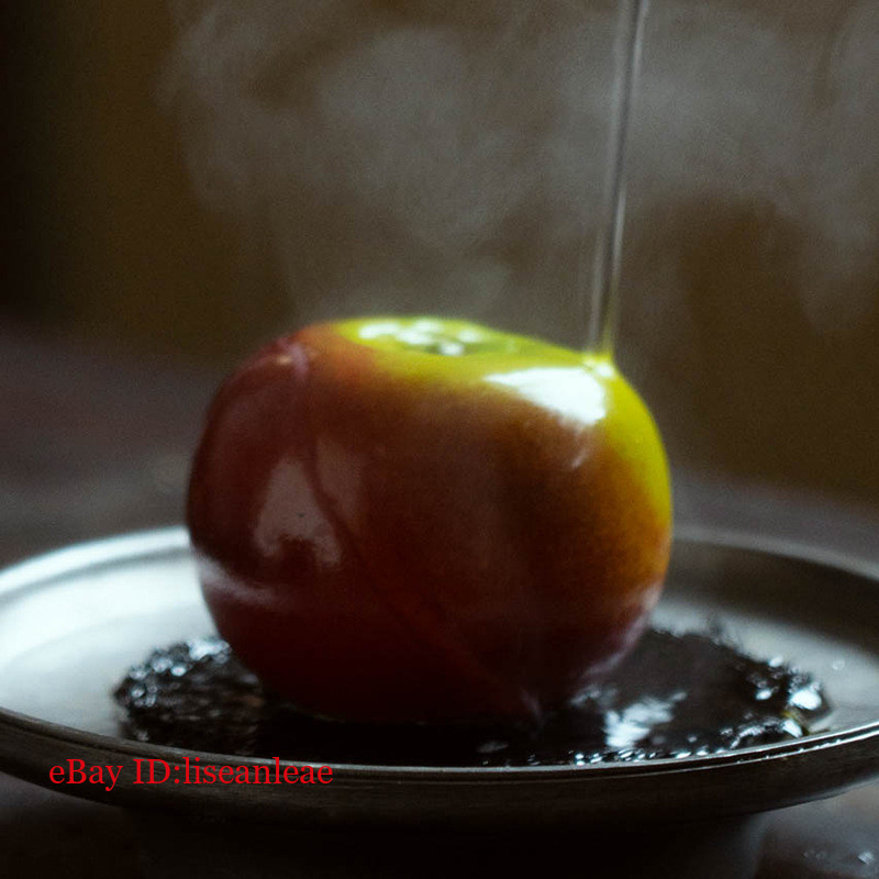 Color Change Tea Pet Apple Design Purple Clay Yixing Zisha Tea Play Small China gallery