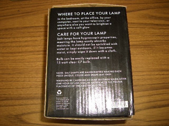 Evolution Himalayan Crystal Salt Lamp , Aromatherapy Essential Oil Diffuser, NIB gallery