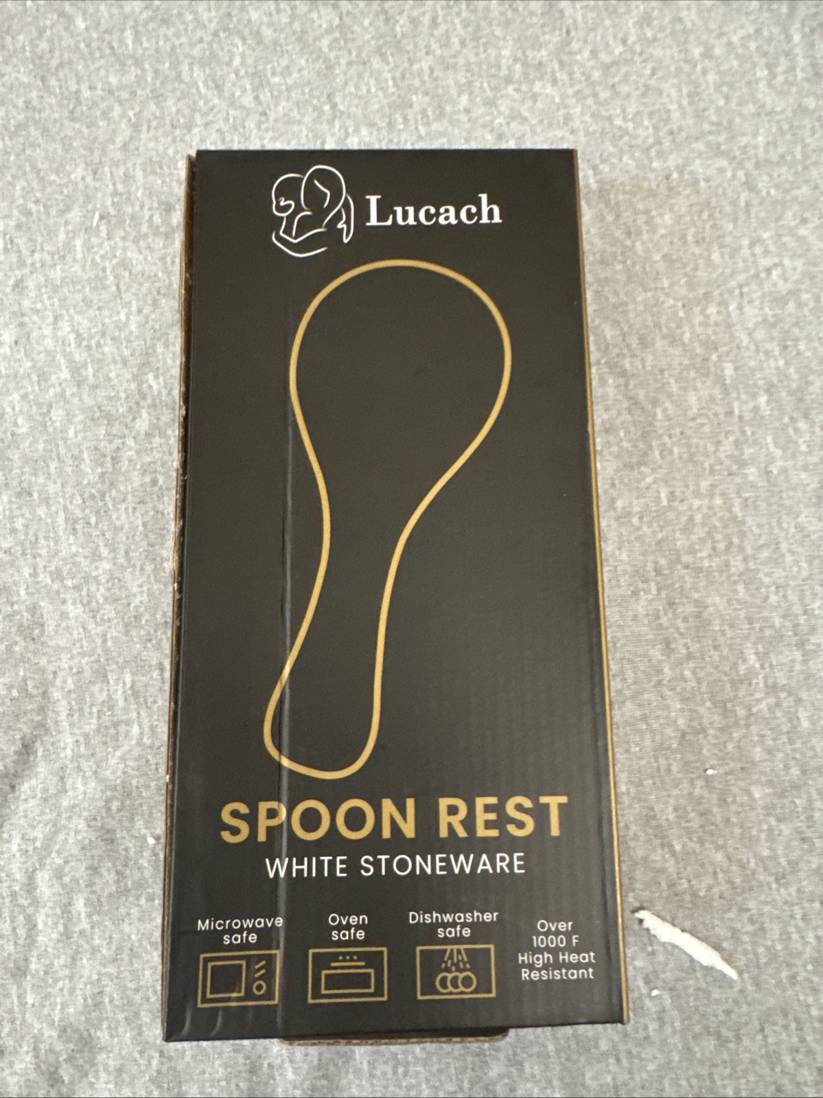 💝 Mom Gift Spoon Rest – Home Is Where Your Mom Is – Lucach Stoneware Kitchen gallery