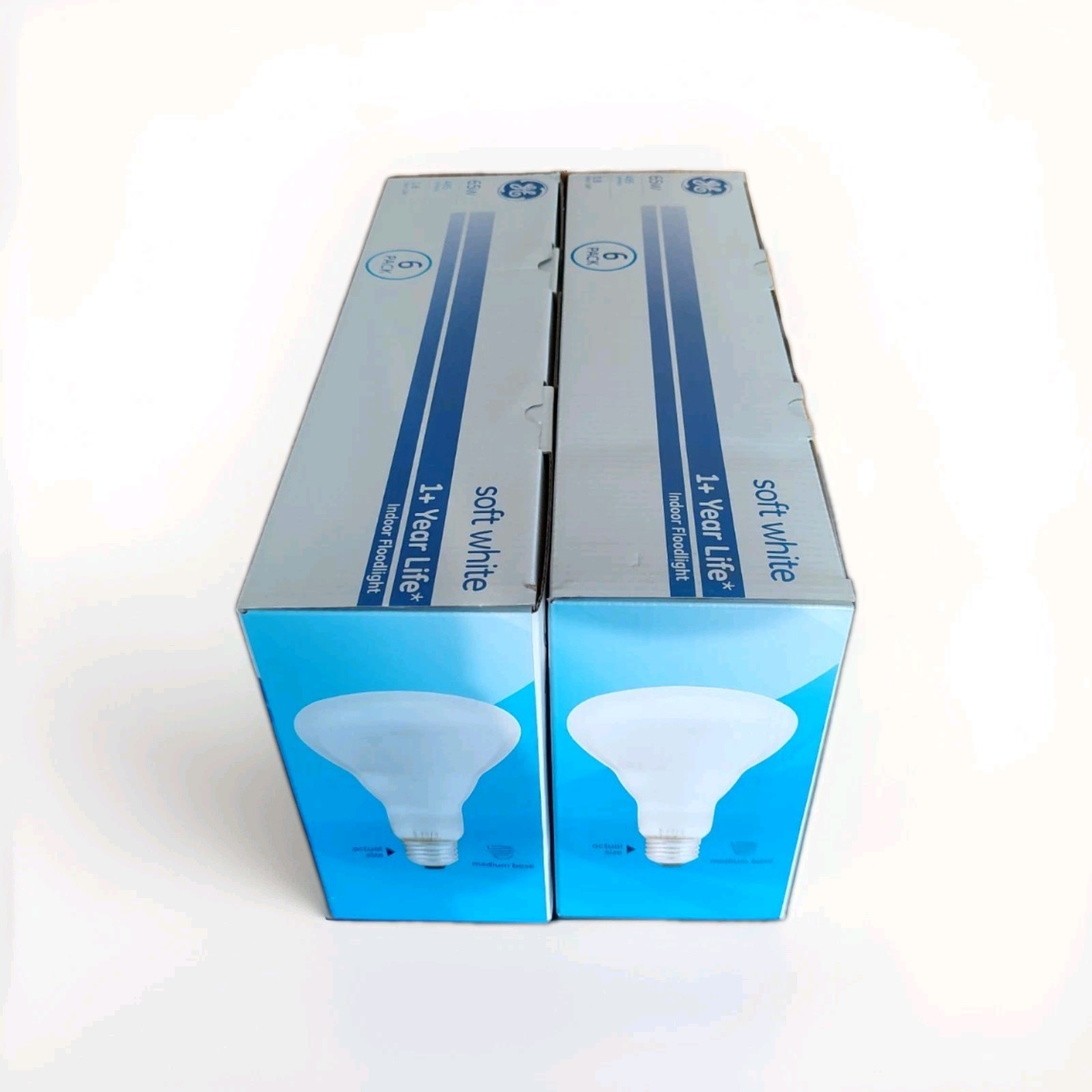GE Soft White Floodlight Bulb 65W- 46115 (2 Packs Of 6 Bulbs Totaling 12 Bulbs) gallery
