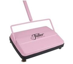 Fuller Brush 17072 Electrostatic Carpet and Floor Sweeper Pink- Excellent