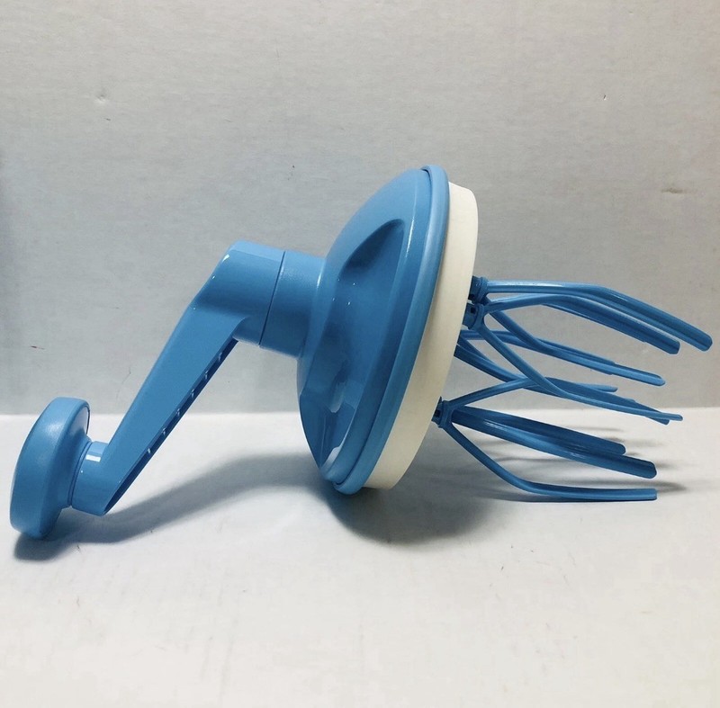 2014 Tupperware Whip 'N Prep Chef Accessory Manual Mixer Blue Replacement Part gallery