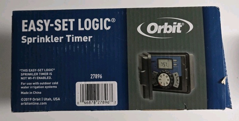 Orbit 27896 Easy Set Logic Sprinkler Timer 6 Station Water Smart Indoor Outdoor gallery