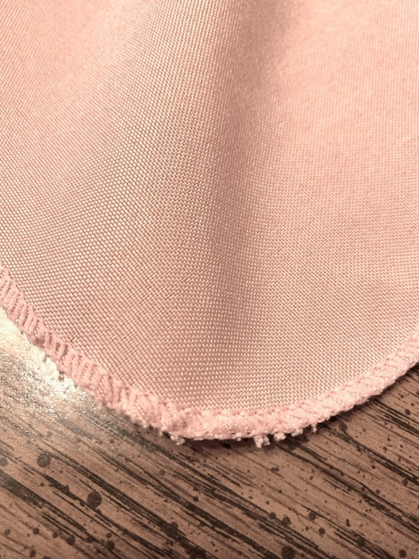 Tablecloth Rectangular Polyester 60" x 101" Dusty Rose/Mauve Weaved Accents gallery