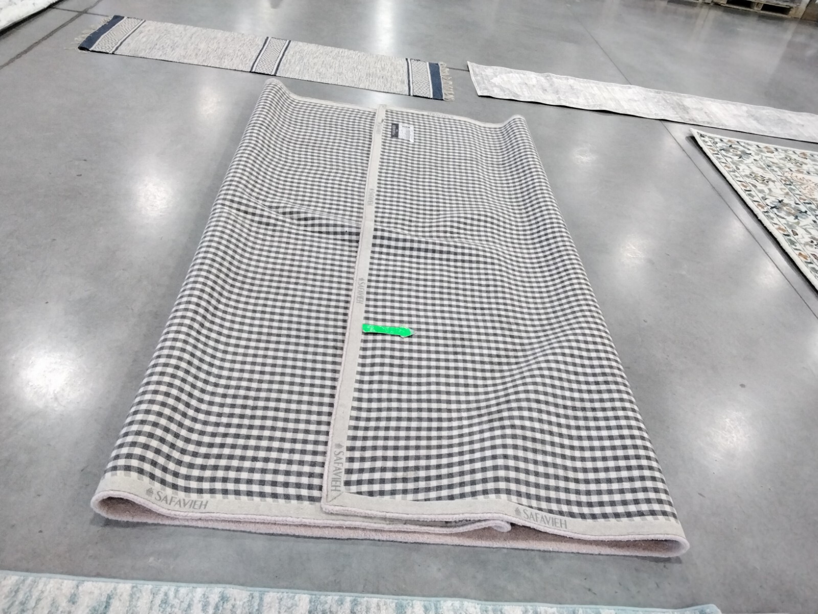 LIGHT PINK / IVORY 9' X 12' Back Stain Rug, Reduced Price 1172747930 BEL151M-9 gallery