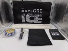 Explore Ice Bath Pro Max Extra Large Athlete Cold Plunge Bath Tub, Black/White
