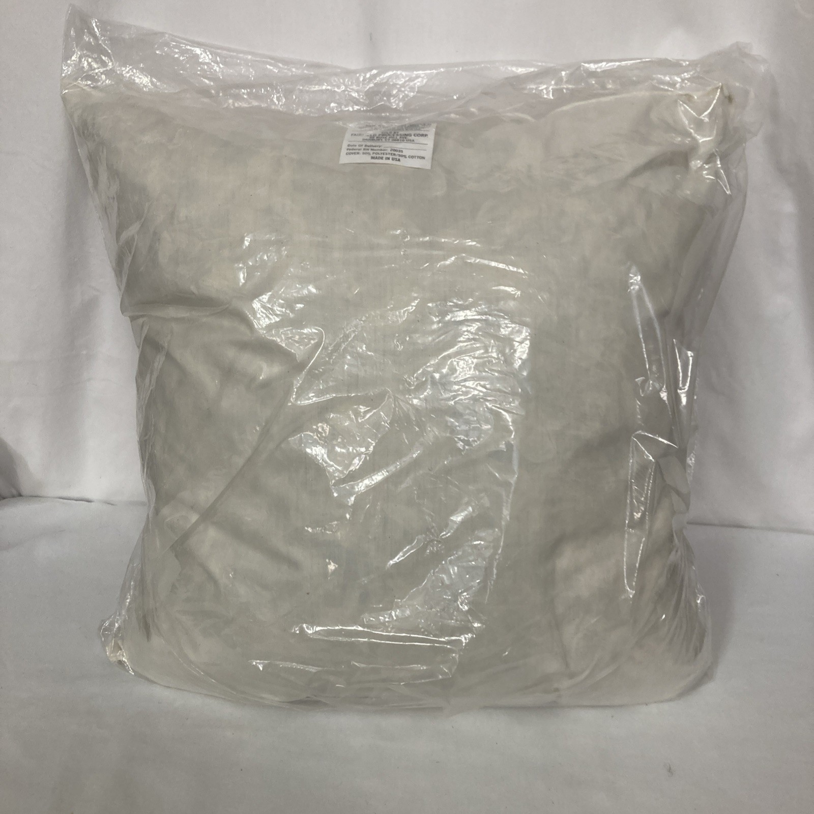 Sew Perfect 18 x 18 Square Fine Feather -Fil Pillow Form Insert gallery