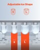 Portable Ice Maker: 6-Min Bullet Ice, 33lb Daily, Dual Size, Quiet 45dB gallery