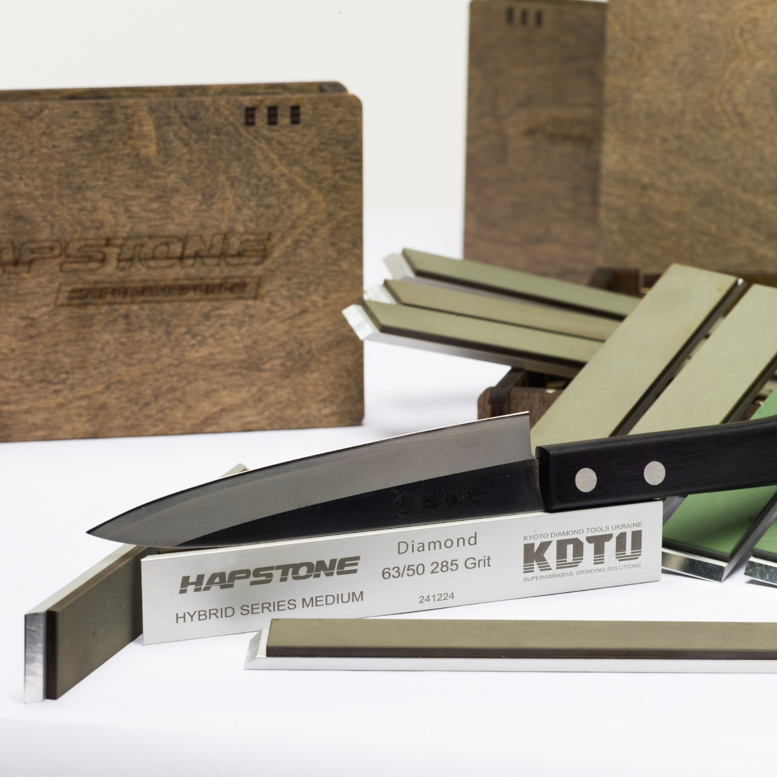 Diamond sharpening stone 6х1" KDTU Hybrid Bonded + Free shipping gallery