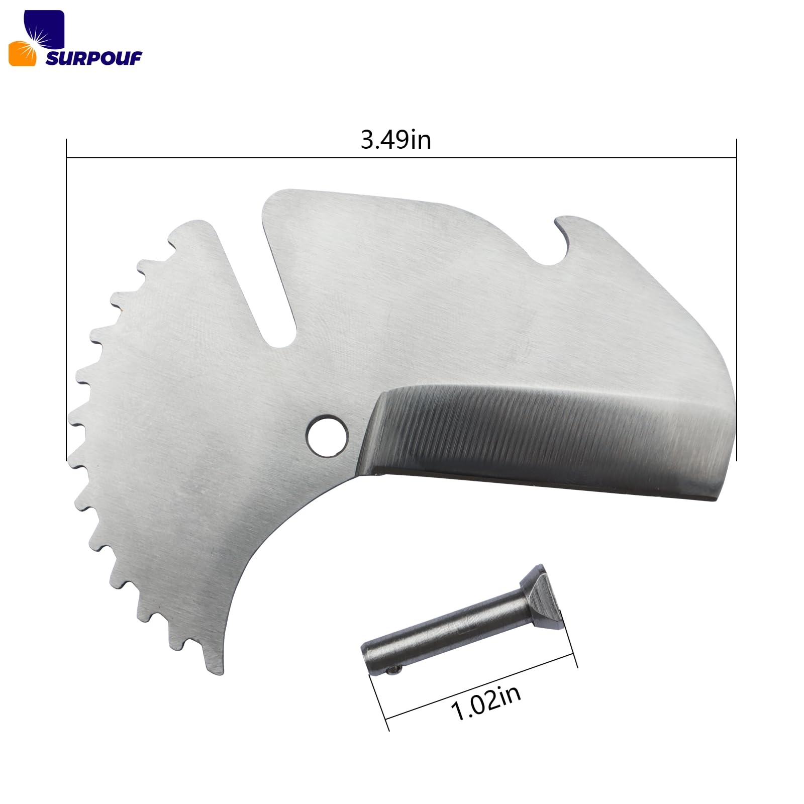 Surpouf Rc-1625 Blade27858 Plastic Pipe And Tubing Cutter Rc-1625 Replace Blade gallery