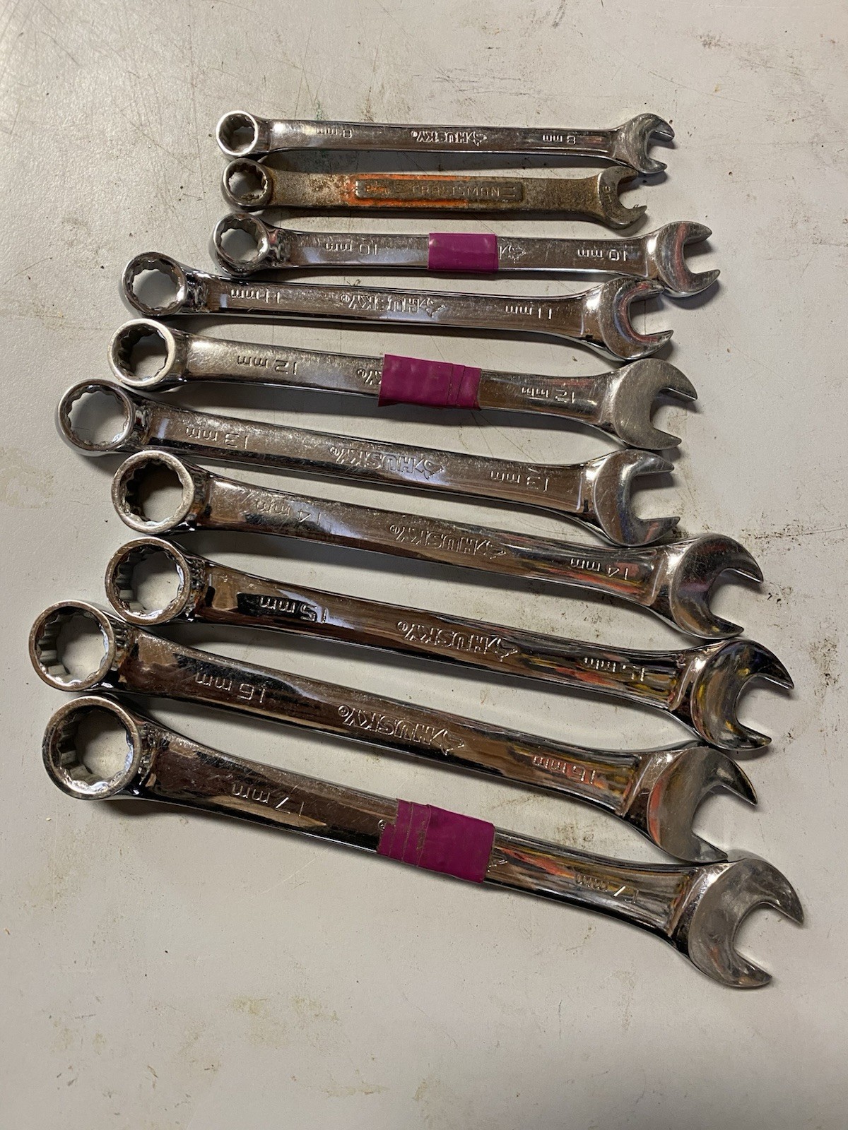Husky Wrench Set 8mm-17mm gallery