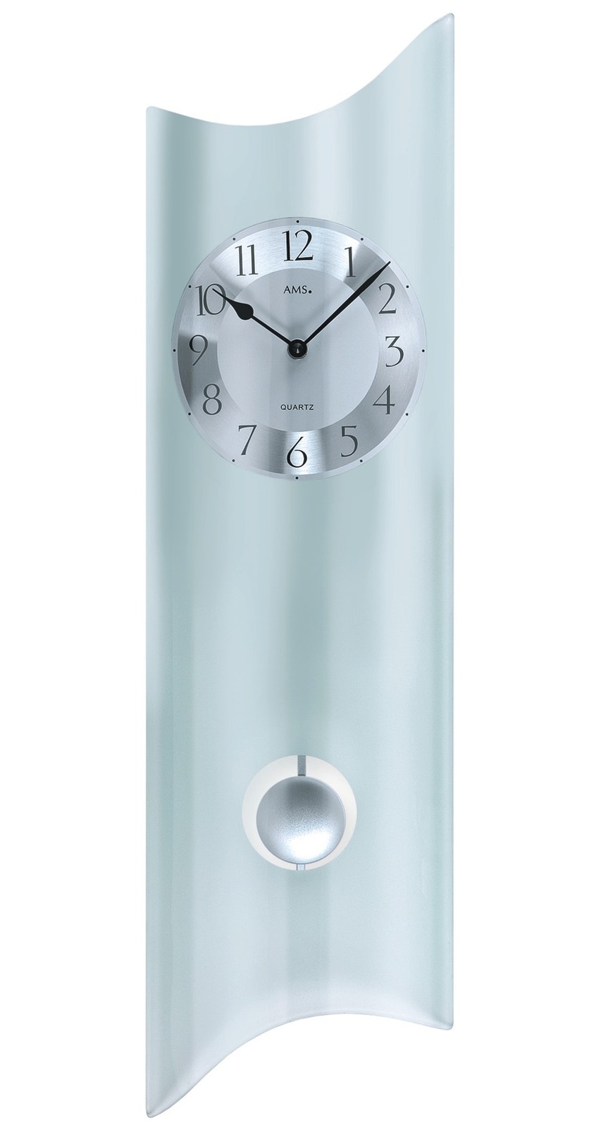 Modern Wall Clock with Quartz Movement by AMS gallery