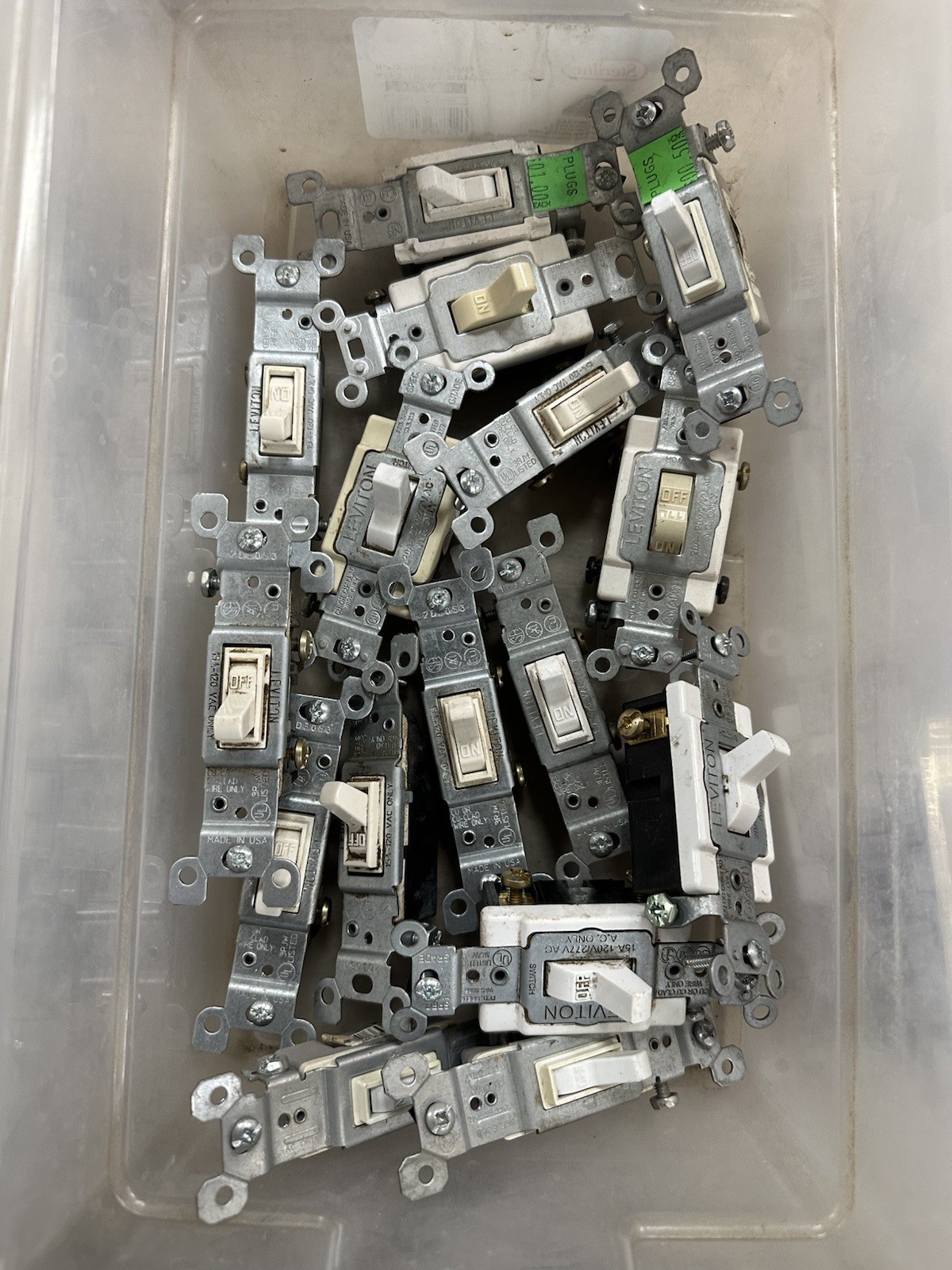 LOT OF 30+* Leviton Outlets & Switch + MORE gallery